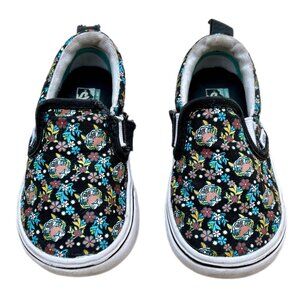 Vans Discover Protect Cat Tiger Slip Ons 7.5 Toddler